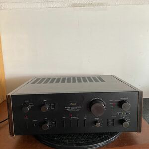 SANSUI プリメインアンプ AU-D707F EXTRA 通電確認済み サンスイ オーディオ機器