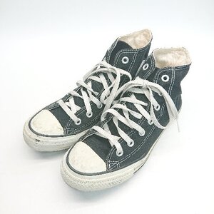 ◇ CONVERSE コンバース ALL STAR M9160 ハイカット キャンバス スニーカー サイズ24.5ｃｍ ブラック レディース メンズ E