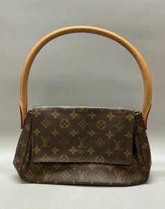 ルイヴィトン LOUIS VUITTON モノグラム ミニルーピング ショルダーバッグ