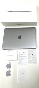 【11020】MacBook Air 13インチ A2179 Space Gray 1.1GHz quad-core 16GB 256GB 箱付き 通電確認済み