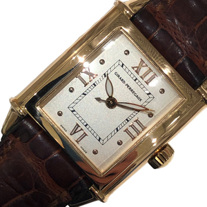 ジラール・ペルゴ GIRARD PERREGAUX ヴィンテージ1945 2573 ホワイト K18YG 腕時計 メンズ 中古