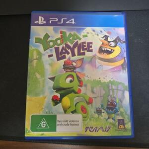 Yooka Laylee ユーカレイリー PS4 ゲーム　海外版　北米版　ソフト