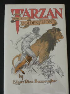 （原書初期版）エドガー・ライス・バローズ（バロウズ）／ 『ターザンと黄金の獅子』 Tarzan and the Golden Lion (G&D 初期版）