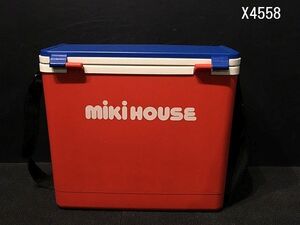 X4558M mikiHOUSE ミキハウス クーラーボックス 保冷 2WAY テーブル付き アウトドア レジャー ピクニック