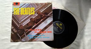 【UK/stereo/再生確認済】THE BEATLES/ビートルズ『PLEASE PLEASE ME』PARLOPHONE/PCS-3042■英国盤/LP/12/Vinyl/yellow/送料込■