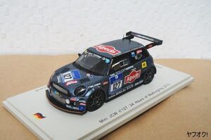 スパーク Mini JCW ｎ°127-24Hours of Nurburgring 2013 1/43 ミニカー