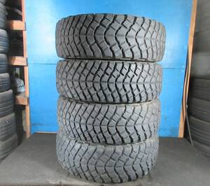 ヨコハマタイヤ ジオランダー YOKOHAMA GEOLANDAR M/T+ 37X12.50R17LT 124Q 8PR 4本 №2658 中古オフロードタイヤ