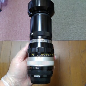 Nikon ニコン NIKKOR-Q Auto 1：4 f=200mm　レンズ　1020-E2-TA17