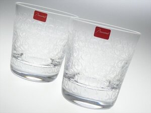 n536 Baccarat バカラ クリスタル ローハン ペア オールドファッション ロックグラス 2客