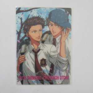 テニスの王子様シャイニングクリアカードvol.4 No.017 レアカード 宍戸亮&鳳長太郎