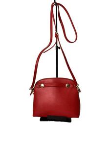 FURLA◆ショルダーバッグ/-/RED/無地