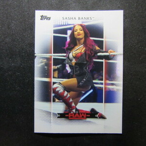 2017 Topps WWE Women’s Division #R-23 Sasha Banks