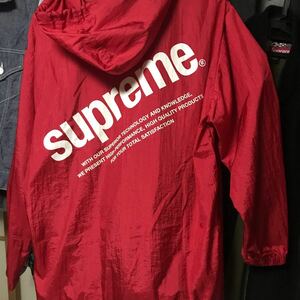 Supreme ナイロン　パーカー　16SS Nylon Packable Poncho レインポンチョ　シュプリーム　プルオーバー　ウィンドブレーカー 美品