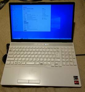 【美品】富士通 LIFEBOOK AH50/F1 (Ryzen 7 5600U / 8GB / 256GB SSD/ Win10 /Office)