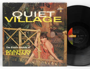 ★US MONO盤 1960年代プレス LP★MARTIN DENNY/ Quiet Village 1959年 音抜最高 ラウンジ～エキゾティカ名盤 YMO『Firecracker』原曲収録