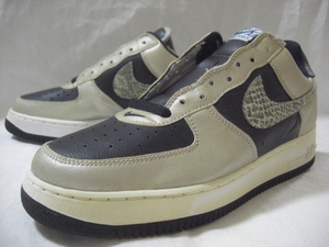 新品 DS 2001 NIKE AIR FORCE 1 B 黒蛇 "3M SNAKE" US9 (624040-001)