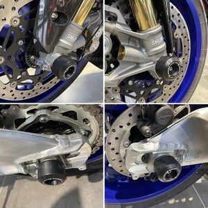 YAMAHA YZF-R1 YZF-R1S YZF-R1M FZ-10 MT-10 アクスルスライダー フロント/リア/前後セット