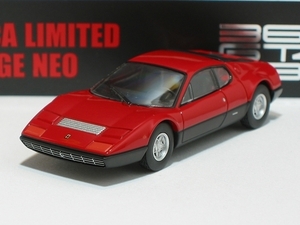 フェラーリ365GT4BB（赤/黒）LV-NEO【トミーテック社1/64ミニカー】【トミカの時】