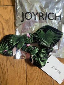 新品未使用　タグ付き　joyrich ジョイリッチ　シュシュ　ヘアーアレンジ　ヘアーアクセサリー　ヘアゴム