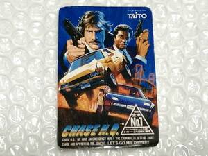 タイトー CHASE H.Q. チェイスH.Q. 非売品 1989年 カレンダー カード☆即決価格☆当時物