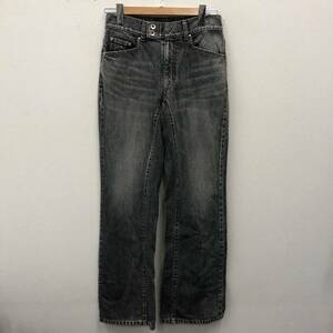 ⑧LITTEBIG リトルビッグ フレアデニム デニムパンツ BOOTCUT DENIM ブラック BLACK 46 LB231-DN03