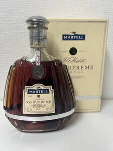 マーテル XO スプリーム 1000ml/1L 40% 箱付 241124 MARTELL XO SUPREM A