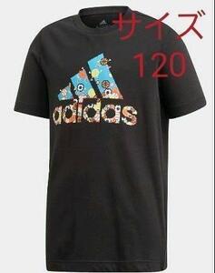 【新品】【サイズ：120】adidas BMHGAMEイラストBOS半袖Tシャツ