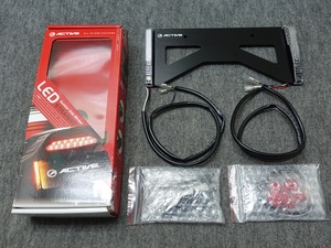 ACTIVE 新品 LEDナンバーサイドウインカー アクティブ ZX10R/6R/CBR1000RR/ZRX1200DAEG/RMT10/09/07GSXR1000NINJA1000/250400YZFR1/R6/R25