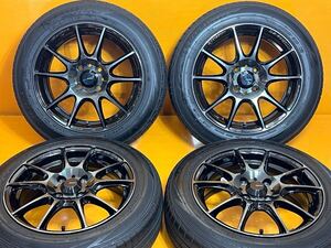 ★大人気！バリ溝！★ Weds sport sa-25r 15in 6j +48 pcd100 ダンロップ 165/65/15 タフト ソリオ デリカd2 カスタム 軽自動車 