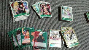 ワンピースカードゲーム まとめ 緑　１６０枚以上①