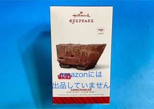 ★残りあと1個!! ★サンドクローラー R2-D2 C-3PO トーキング機能付き!! 10年前2014年絶版★ホールマークオーナメント★