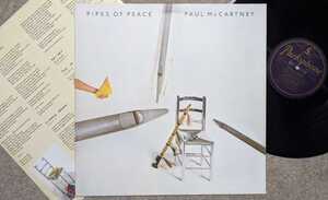 Paul McCartney-Pipes Of Peace★英Orig.盤/マト1