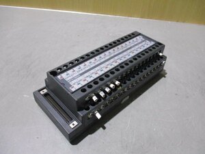 中古 MITSUBISHI TERMINAL BOARD A6TBX70 コネクタ端子台変換ユニット(BAXR50118B090)