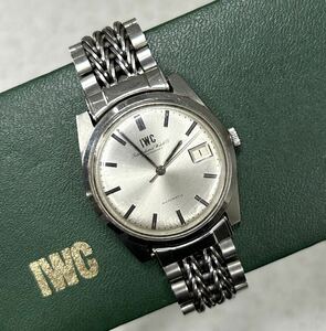 IWC アンティーク SCHAFFHAUSEN ヴィンテージ メンズ腕時計 デイト 自動巻き 