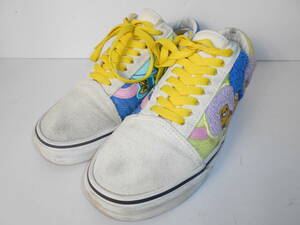 78◆VANS Old Skool×The Simpsons Bouvier Sisters◆バンズ サイズUSMen:6.5 USWomen:8 (24.5cm) ザ・シンプソンズ ブービエ姉妹 6I