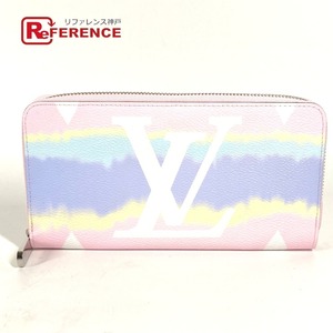 未使用 LOUIS VUITTON ルイヴィトン M69110 ジッピーウォレット モノグラムジャイアント LVエスカル 長財布 ピンク【中古】