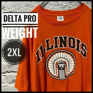 【 DELTA PRO WEIGHT 】 古着 オレンジ メンズ 半袖 Tシャツ US 古着 USA 古US着 アメリカ古着 ヴィンテージ アメカジ シャツ