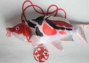 錦鯉　ネックポーチ　魚　鯉　