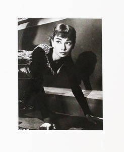 写真　オードリー・ヘプバーン　AUDREY HEPBURN　プレスフォト　Gelatin Silver Print