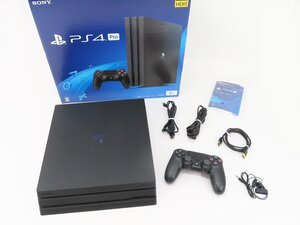 ♪○【SONY ソニー】PS4 Pro本体 2TB CUH-7200C ジェットブラック