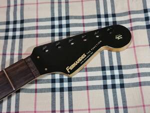 1991年製 FERNANDES FST-65 Long Scale 22F Neck Black FRT用　フェルナンデス フロイド用 極僅かにフィギャード