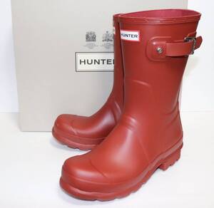 定価25300 新品 本物 HUNTER メンズ オリジナル ショート ブーツ MFS9000RMA UK6 US7 EU39 JP25 ハンター FS4