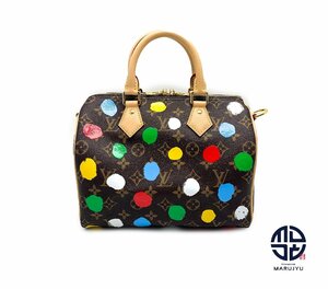 LOUIS VUITTON LV x YK ルイヴィトン 草間彌生 スピーディバンドリエール25 M46433 ミニショルダーバック ハンドバック