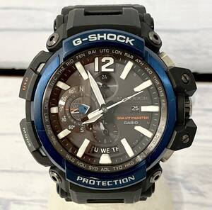 カシオ　G-SHOCK GPW-2000-1A2JF 2016DJ7884 腕時計　メンズ　GPS電波ソーラー　箱、説明書付き　8針　黒文字盤　デイデイト