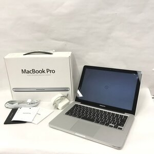 Apple　MacBook Pro　A1278　13-inch/Mid2012　通電〇・起動×・ストレージ未初期化・ジャンク【CLBA5035】