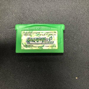 GBA ポケットモンスター リーフグリーン ゲームボーイアドバンス 動作確認済み Nintendo ニンテンドー Q120