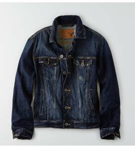 * AE アメリカンイーグル デニムジャケット AEO Denim Jacket Blue L / Gジャン 791 *