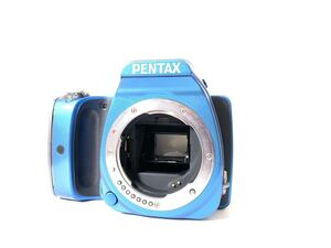 PENTAX ペンタックス K-S1 ボディ★通電、空シャッター、フラッシュ、液晶OK★ブルー