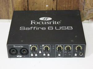 S2923 60 Focusrite Saffire 6 USB オーディオインターフェース フォーカスライト