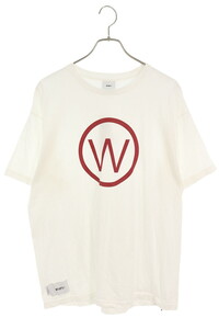 ダブルタップス WTAPS 24SS 241ATDT-STM07S サイズ:2 ロゴプリントTシャツ 中古 BS99